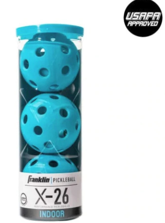 PICKLEBALLS - FRANKLIN X-26 INDOOR - 3 PACK