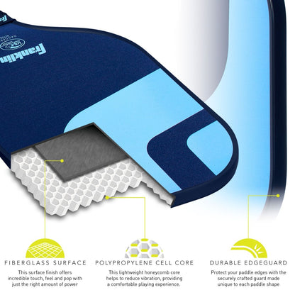 Franklin Dagger 2 Pickleball Paddles Plus 4 X-40 Pickleball Set