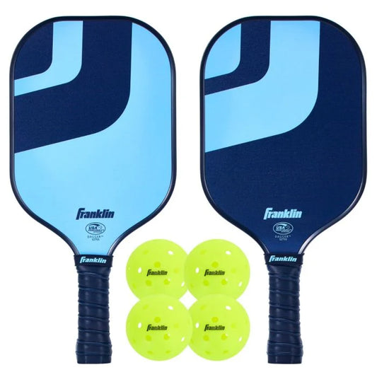 Franklin Dagger 2 Pickleball Paddles Plus 4 X-40 Pickleball Set