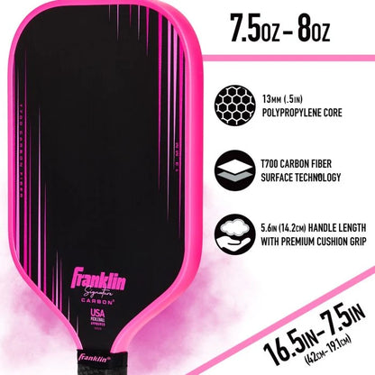 Franklin Signature Carbon Series Pickleball Paddle