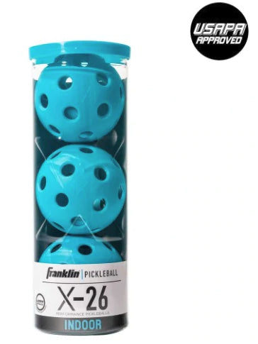PICKLEBALLS - FRANKLIN X-26 INDOOR - 3 PACK