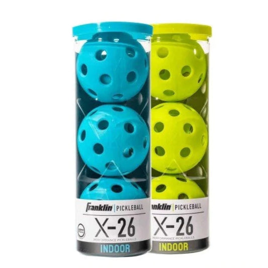 X-26 INDOOR PICKLEBALLS - 3 PACK